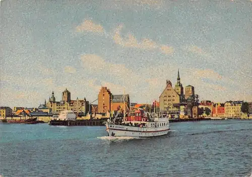 Stralsund Blick auf den Hafen ngl 169.995