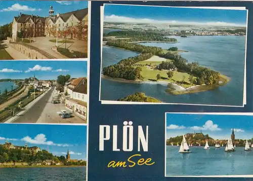 Plön am See, Mehrbildkarte ngl G6659