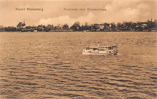 Rheinsberg (Mark) Panorama vom Grienericksee ngl 169.005