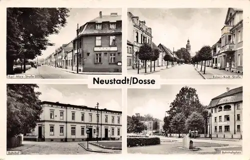 Neustadt/Dosse Bahnhof Straßenpartien ngl 171.354