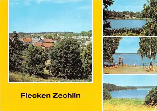 Zechlin (Flecken) Teilansichten gl1984 169.034