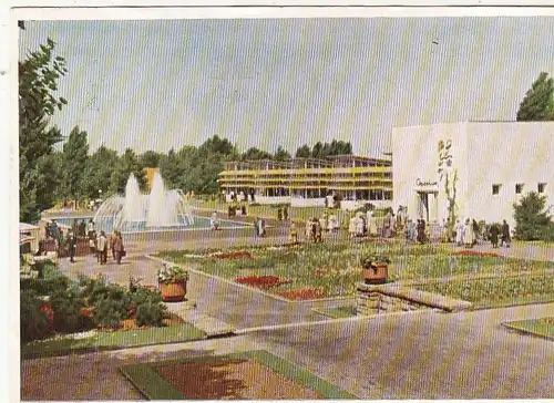 Essen, Gruga-Park, Pflanzenschauhaus und Aquarium glum 1950? G6788