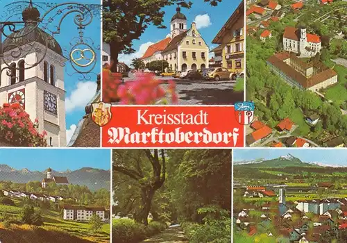 Marktoberdorf, Ostallgäu, Mehrbildkarte gl1982 G6799