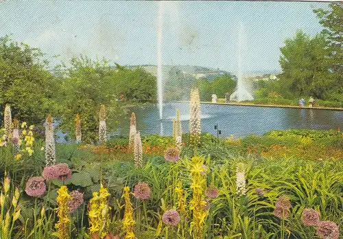 Stuttgart, Bundes-Gartenschau 1961, Seenterrasse gl1961 G6763