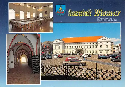 Wismar Rathaus Festsaal Gerichtslaube ngl 171.512