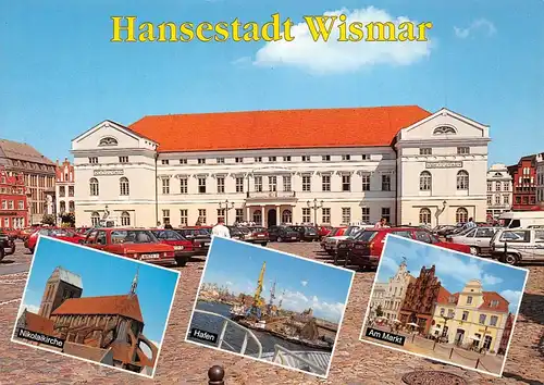 Wismar Kirche Hafen Markt ngl 171.511