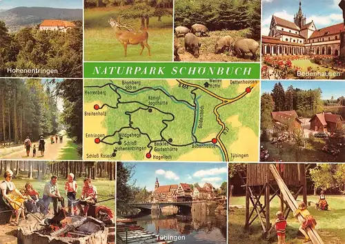 Naturpark Schönbuch Teilansichten ngl 170.691