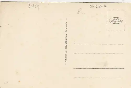 Die bayerischen Königsschlösser, Mehrbildkarte ngl G6804