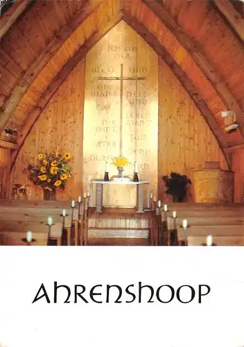 Ahrenshoop Innenraum der Kirche gl1979 171.559