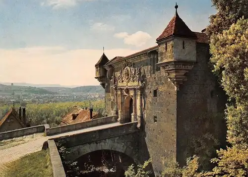 Tübingen Portal am Schloss Hohentübingen ngl 170.696