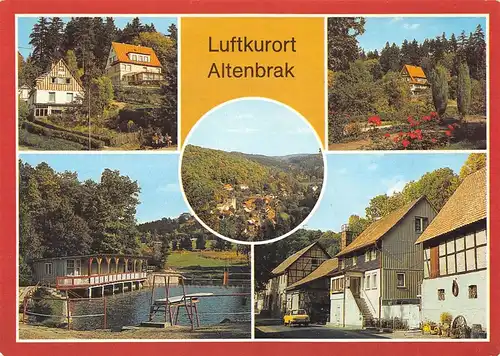 Altenbrak/Harz Rolandseck Bergschwimmbad Hauptstraße ngl 172.373