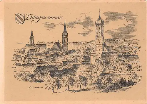 Ehingen (Donau) von Ludwig Schäfer-Grohe Stadtpartie ngl 170.239