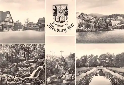 Ilsenburg/Harz Teilansichten Mehrbildkarte gl1975 172.383