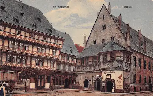 Halberstadt Rathaus ngl 171.665