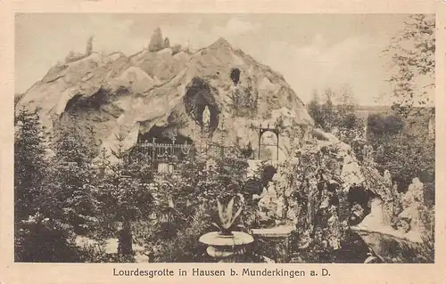 Hausen bei Munderkingen Lourdesgrotte ngl 170.801