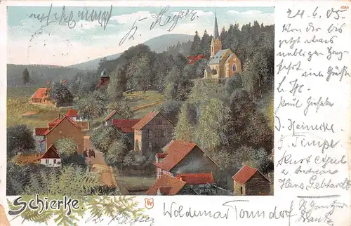 Schierke/Harz Ortspartie gl1905 171.713