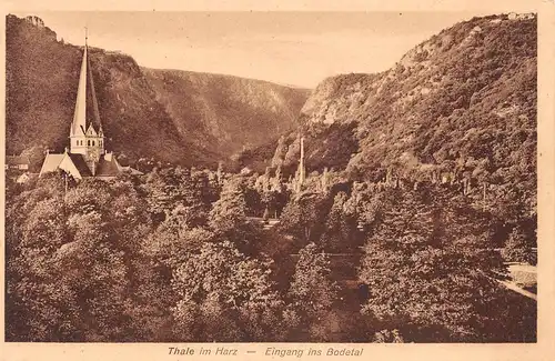 Thale im Harz Eingang ins Bodetal ngl 172.432