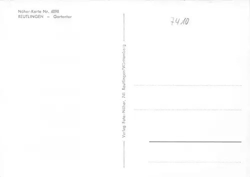 Reutlingen Gartentor ngl 170.903