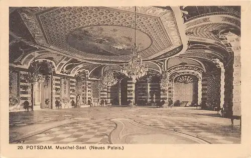 Potsdam Neues Palais Muschel-Saal ngl 168.412