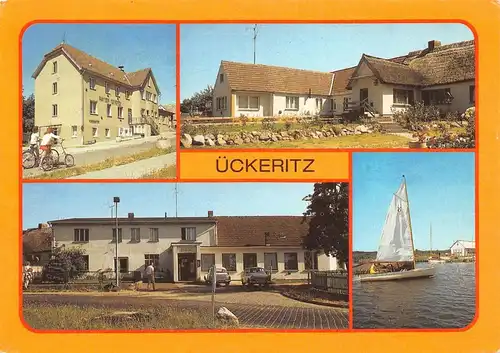 Ostseebad Ückeritz Rat der Gemeinde Ortspartie Gaststätte glca.1970 169.411