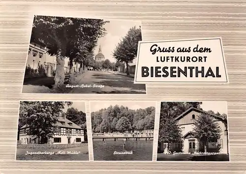 Biesenthal Jugendherberge Strandbad Gaststätte Straße gl1964 172.494
