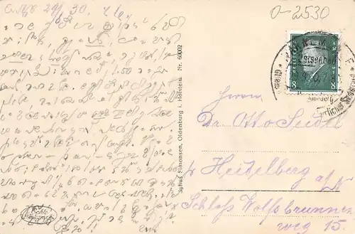 Ostseebad Warnemünde Blick vom Leuchtturm gl1930 172.514