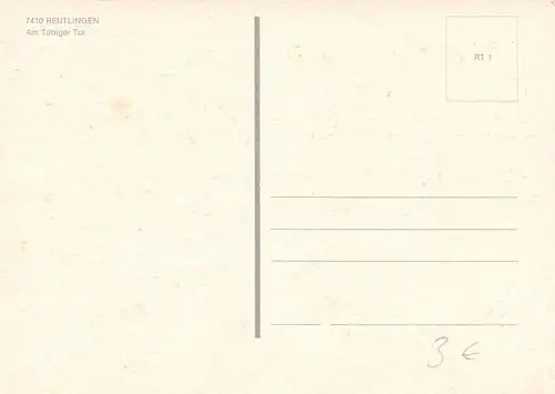 Reutlingen Am Tübinger Tor ngl 170.413