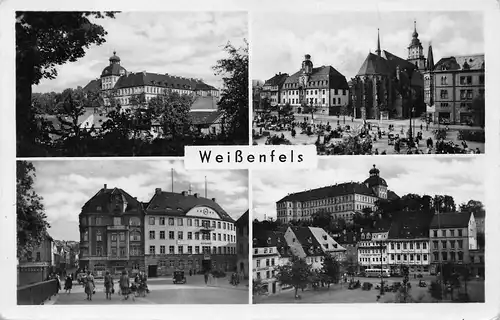 Weißenfels Teilansichten Mehrbildkarte ngl 171.915