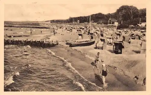 Ostseebad Graal-Müritz Strandpartie gl1956 172.559