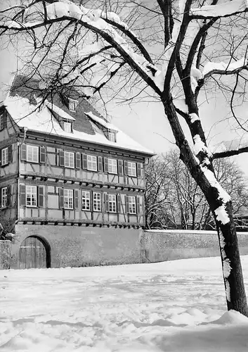 Reutlingen Ledergraben mit Gymnasium ngl 170.463