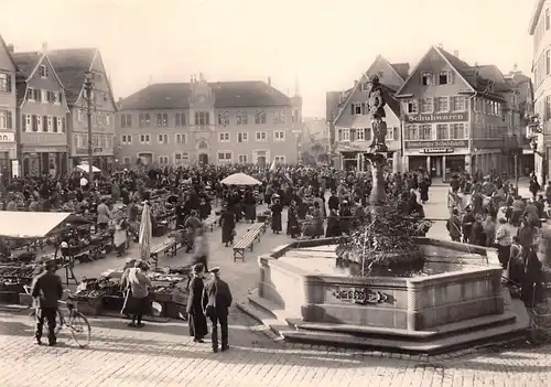 Reutlingen Marktplatz Historische Aufnahme aus 1926 ngl 170.480
