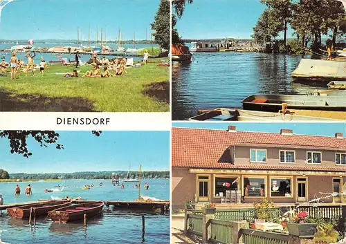 Diensdorf Scharmützelsee und Teilansichten gl1984 171.995