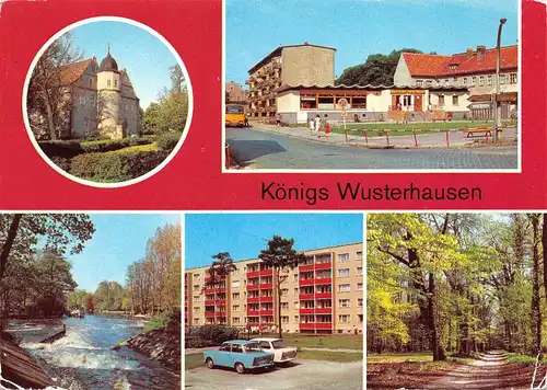 Königs Wusterhausen Teilansichten Mehrbildkarte gl1983 168.555