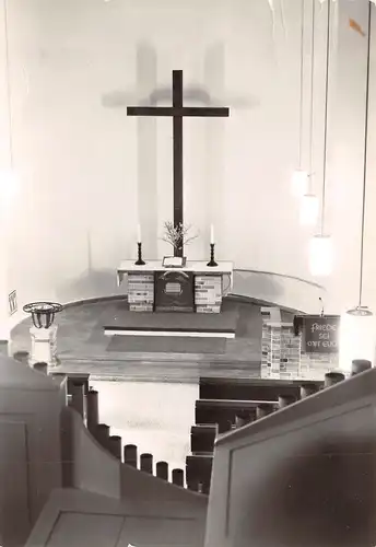 Berlin-Weißensee Friedenskirche Innenansicht ngl 171.968