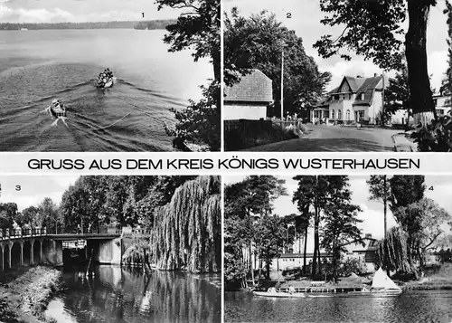 Königs Wusterhausen Teilansichten Mehrbildkarte glca.1980 168.559