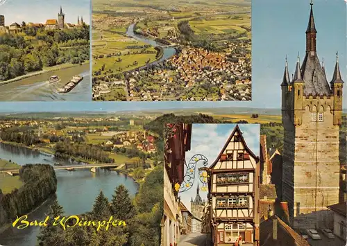 Bad Wimpfen Teilansichten Mehrbildkarte ngl 170.608