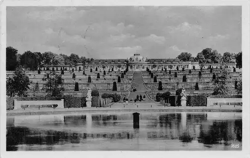 Potsdam Sanssouci Schloss mit Terrassen gl1957 168.449