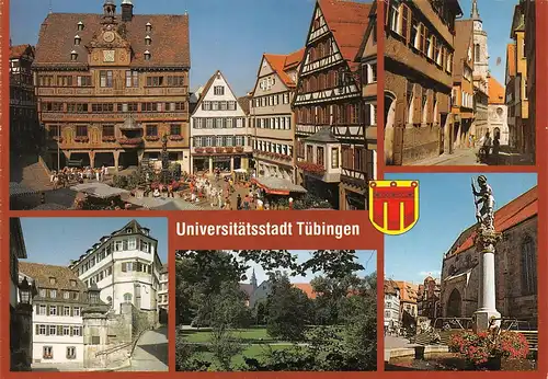 Tübingen Teilansichten Mehrbildkarte ngl 170.689