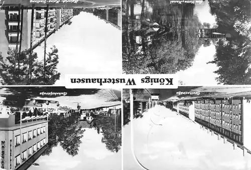 Königs Wusterhausen Teilansichten Mehrbildkarte gl1989 168.558