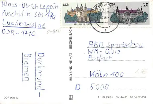 Königs Wusterhausen Teilansichten Mehrbildkarte gl1989 168.558