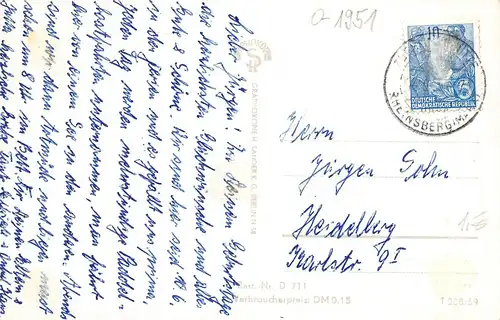 Zechlinerhütte Partie am See glca.1960 169.016