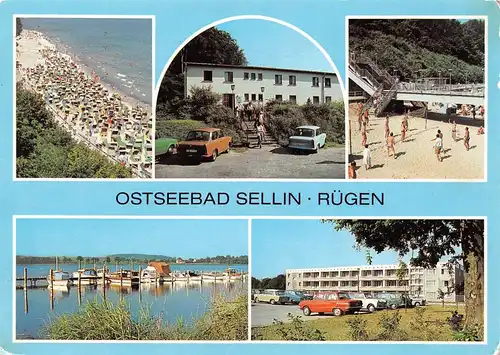 Ostseebad Sellin auf Rügen Strand Treppe Steg Heim gl1987 169.898