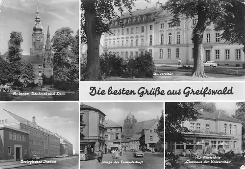Greifswald Universität Zool. Institut Gaststätte gl1977 171.404