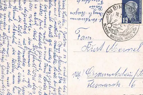 Binz (Rügen) Strandleben beim Kurhaus gl1957 171.464