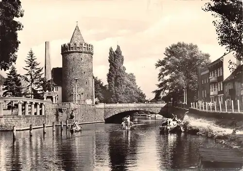 Brandenburg (Havel) Steintor und Steintorbrücke gl1989 168.773