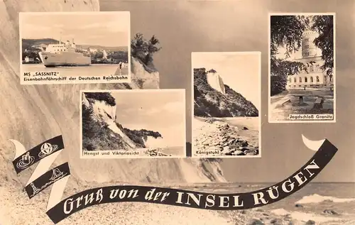Rügen Teilansichten Mehrbildkarte ngl 171.488
