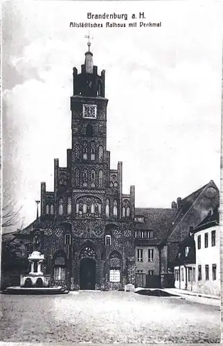 Brandenburg (Havel) Altstädtisches Rathaus ngl 168.801