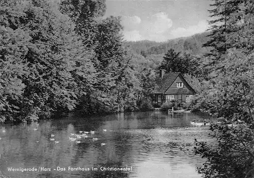 Wernigerode/Harz Das Forsthaus im Christianental gl1959 172.390