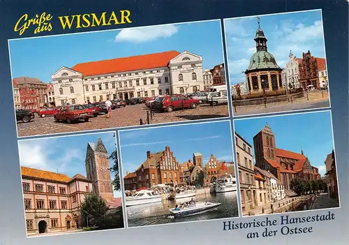 Wismar Teilansichten Mehrbildkarte ngl 171.513