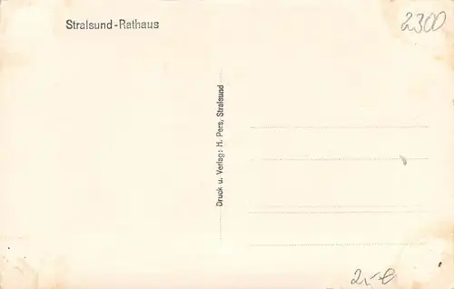 Stralsund Rathaus ngl 170.023